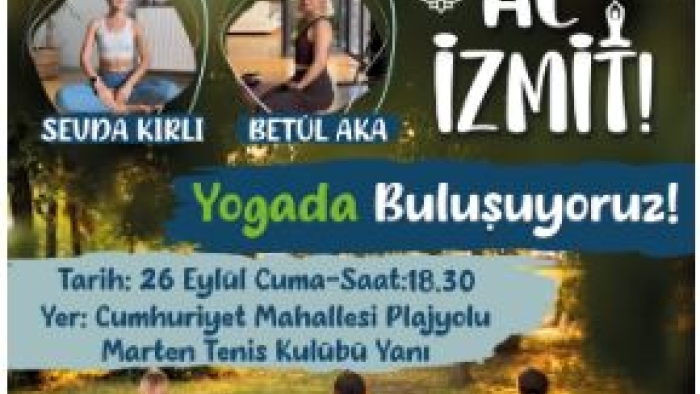 Nefes Al İzmit Yoga Etkinliğinin bu ayki durağı Plajyolu